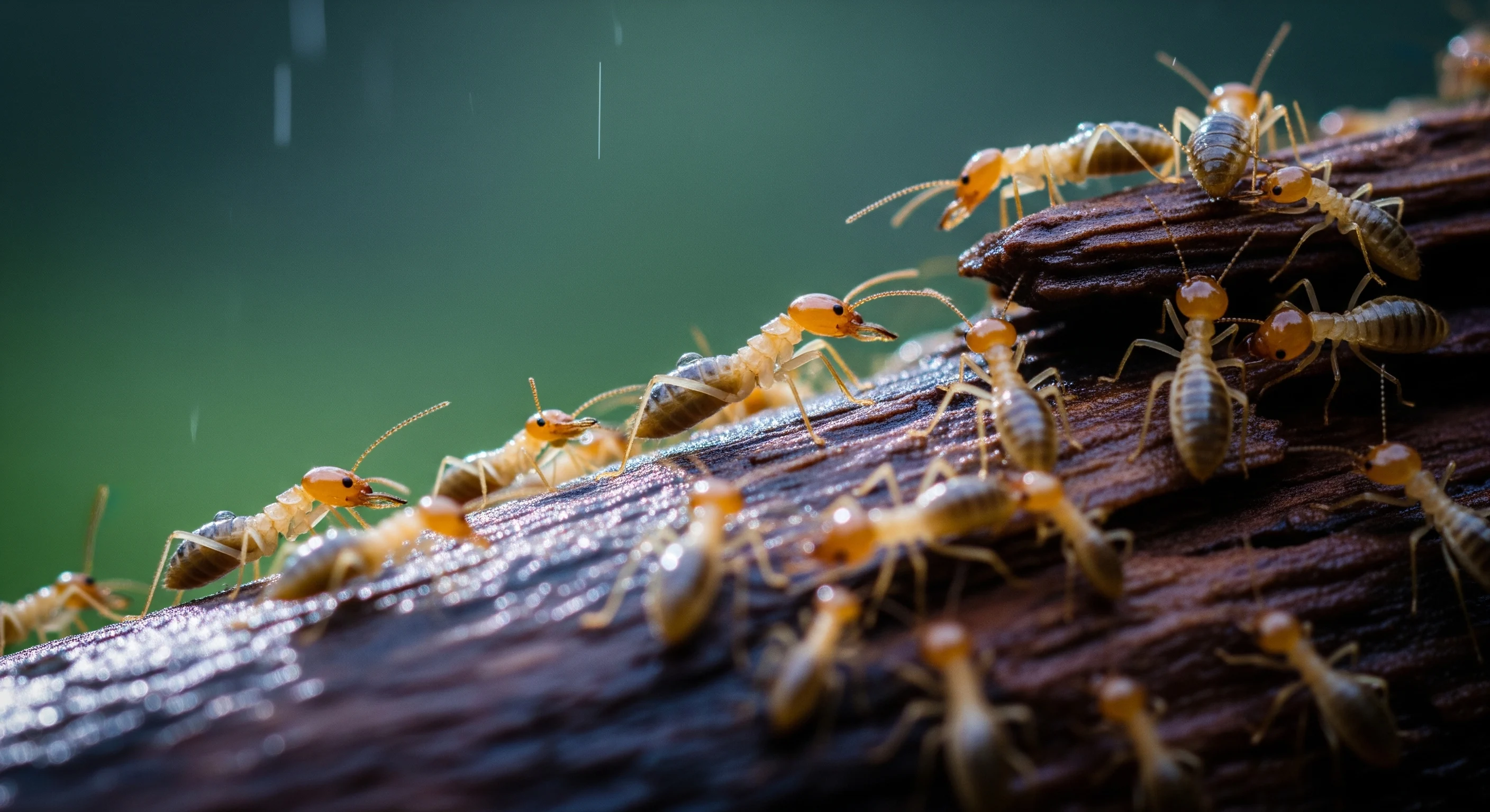 how to avoid termites in rain