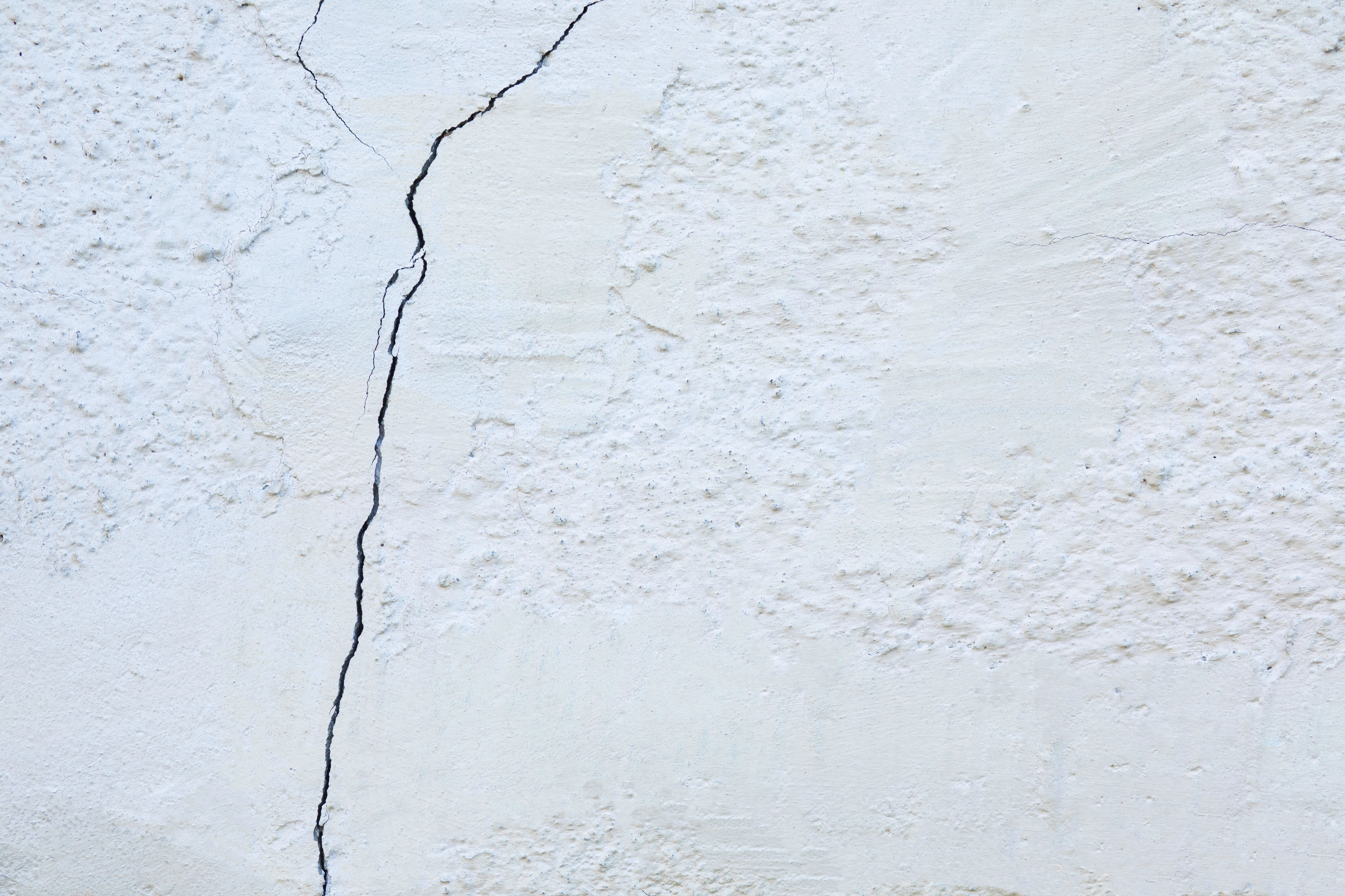 Crack on a concrete wall