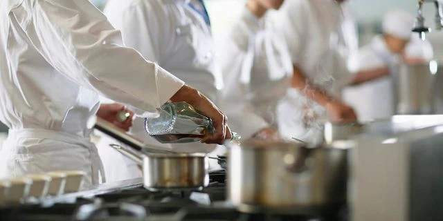 Preparing food