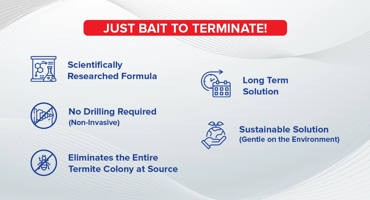 Termite Baiting advantages